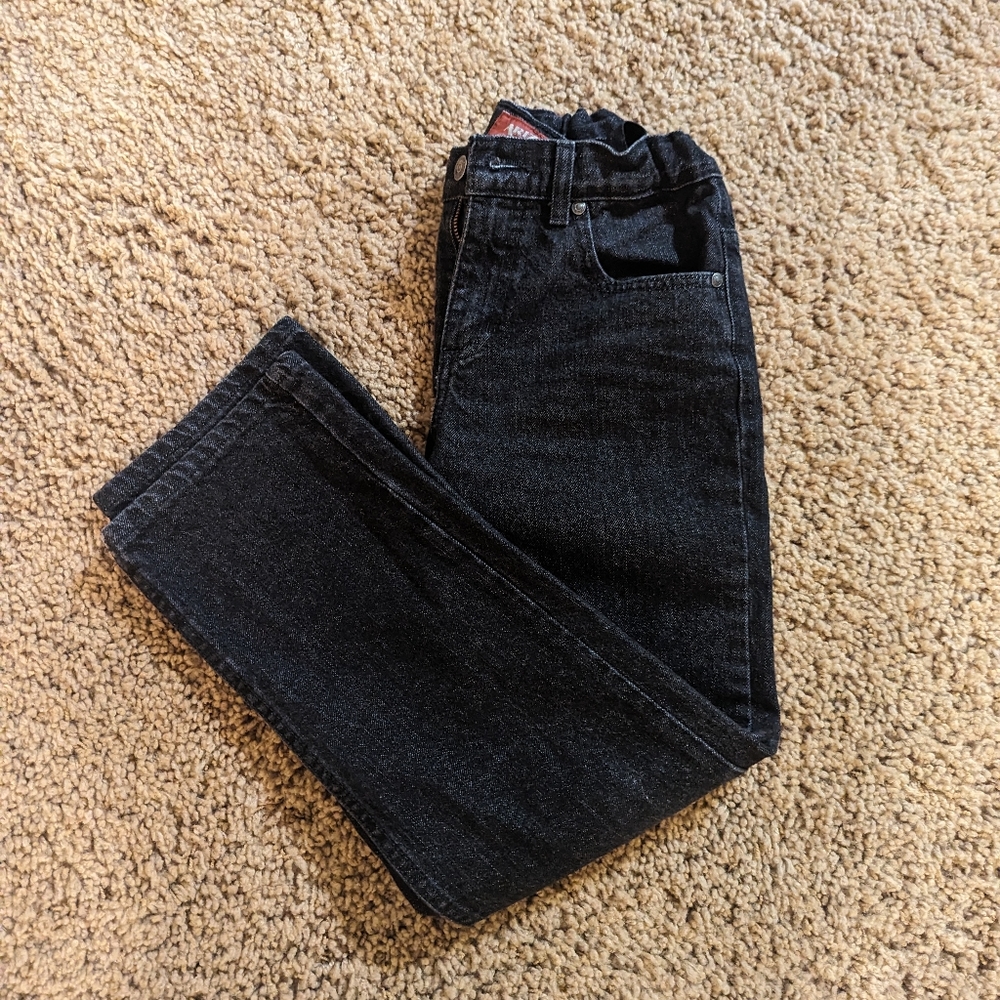 Vintage Black Low Rise Jeans